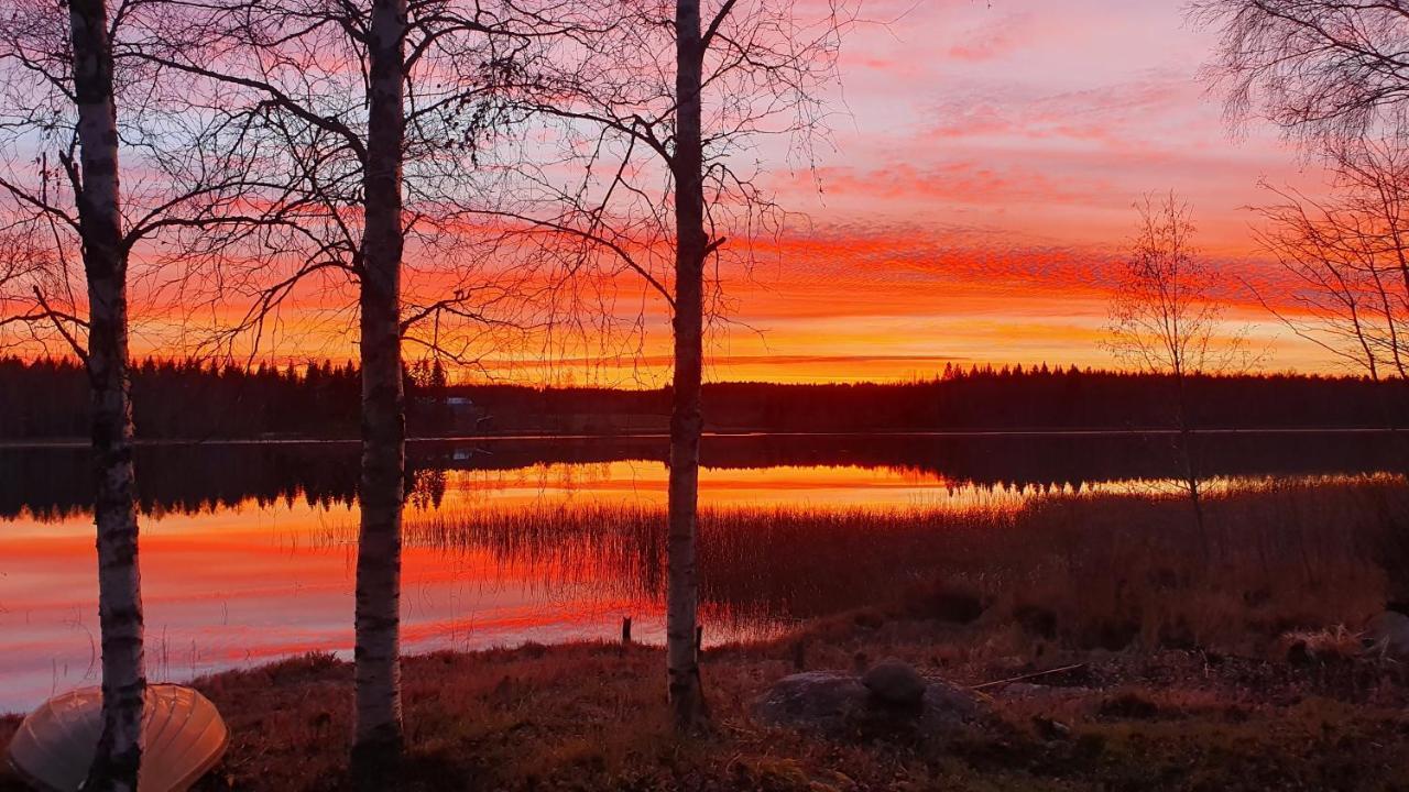 Viihtyisae Kolmio Jaerven Rannalla Haapavesi Extérieur photo